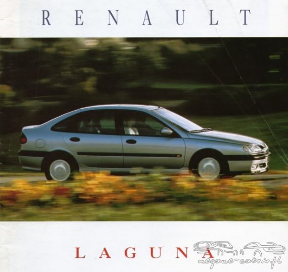 2791  570xfloat= laguna Prospekt Renault Laguna 1995prospekt laguna folder reklamowy laguna 